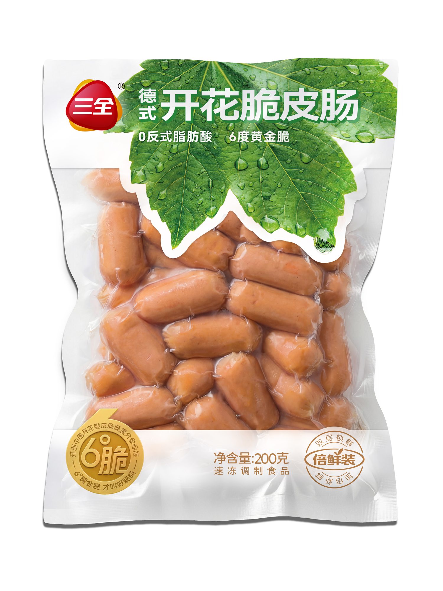 开花脆皮肠倍鲜装
