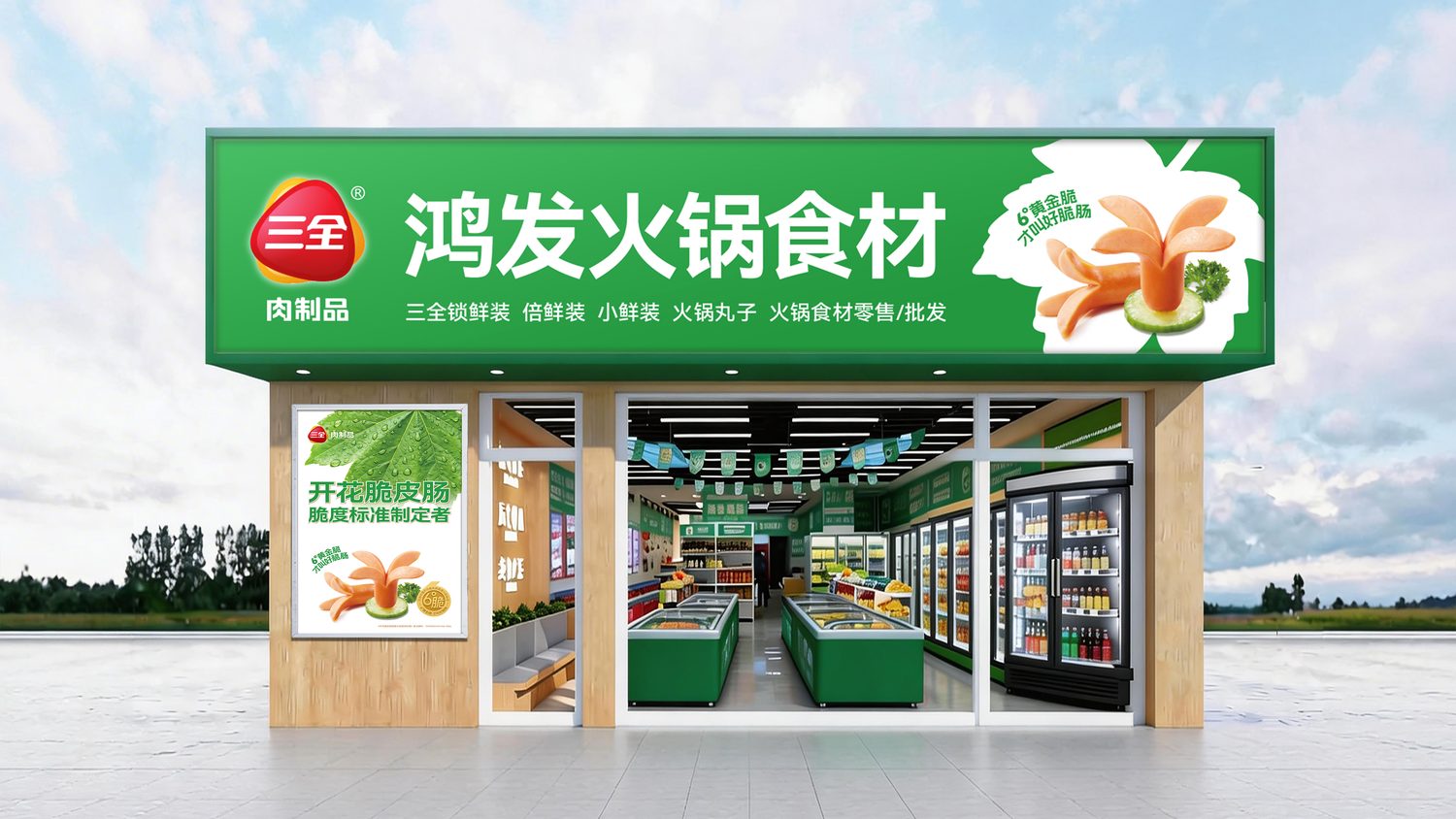 终端门头