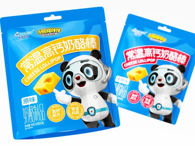 小熊猫伴伴 · 常温高钙奶酪棒
